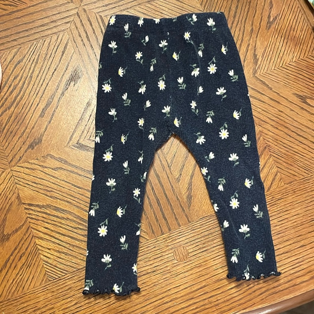 Old navy ribbed floral leggings